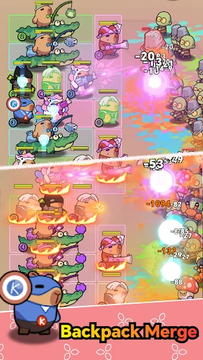 Gameplay screenshot 1 from Battle, Capybara! - Strategy game