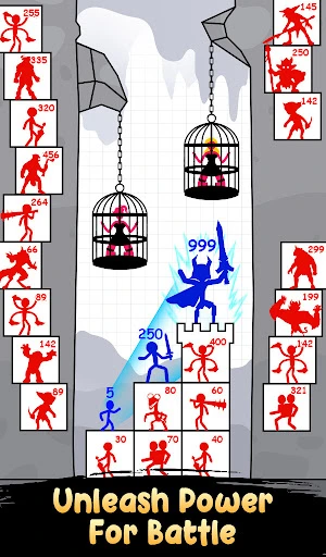 Gameplay screenshot 2 from Stick Hero: Tower Defense - Strategy game